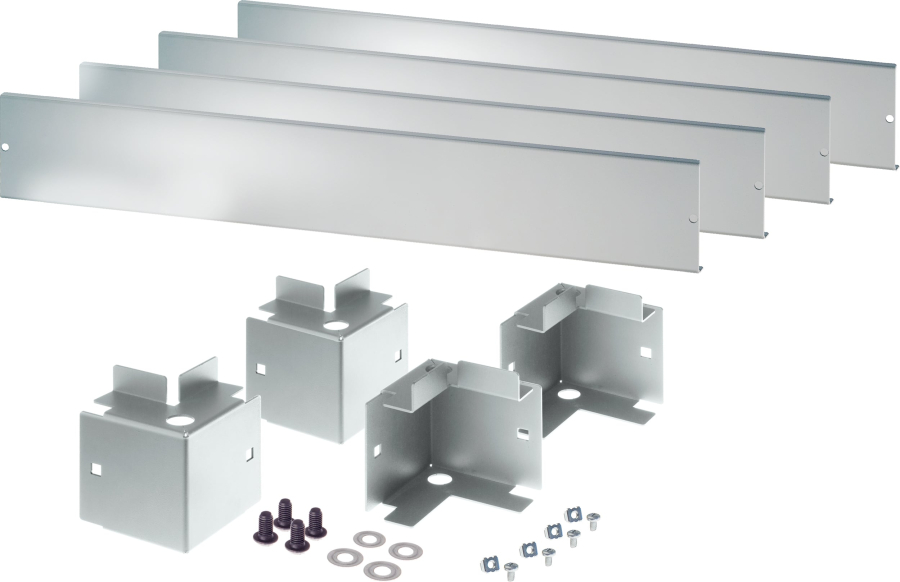 Zoccolo 800 x 800 mm per Armadi Rack Serie NextGen Grigio